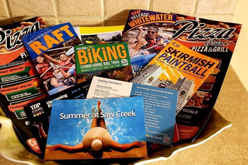 *amenity-filled Waterfront Oasis @saw Creek Estates Near Waterfalls And Hiking* East Stroudsburg